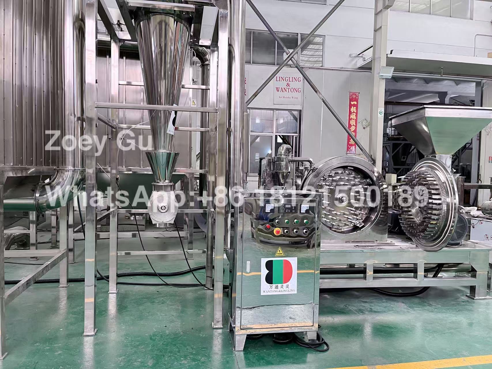 500kg/h Automatic Icing Sugar Grinding Pin Mill Machine Optimizes Food 500kg/h Automatic Icing Sugar Grinding Pin Mill Machine Optimizes Food