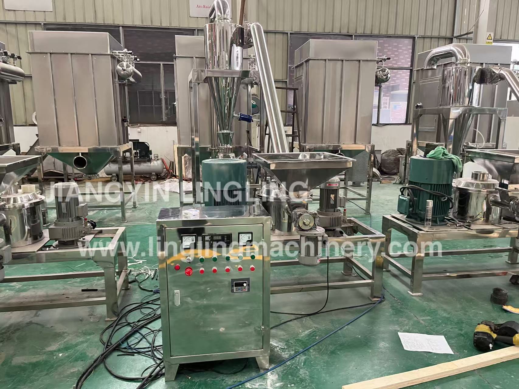 Lingling Machinery Introduces New WFJ Super Fine Grinder for 80–300 Mesh Food & Spice Processing